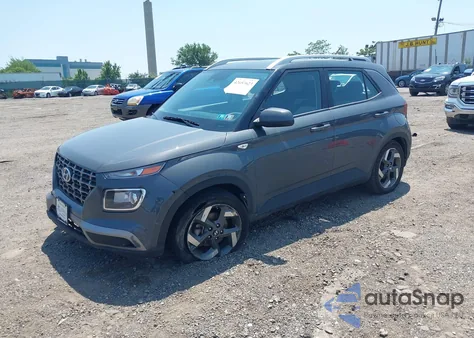 2024 Hyundai Venue Sel из США, поврежденный, VIN KMHRC8A32RU329760